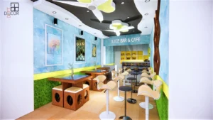 juice bar interior design