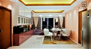 interior design of dining room