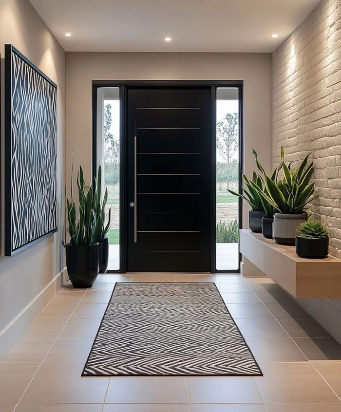 house door and wall color