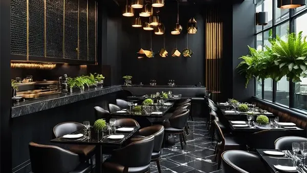 3d model restaurant interior design