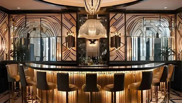 bar and restaurant interior design