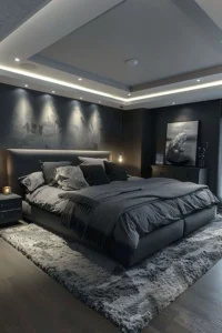bedroom black simple interior design black-simple-interior-design.