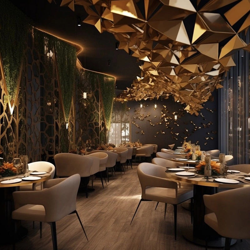 restaurant celling interior design