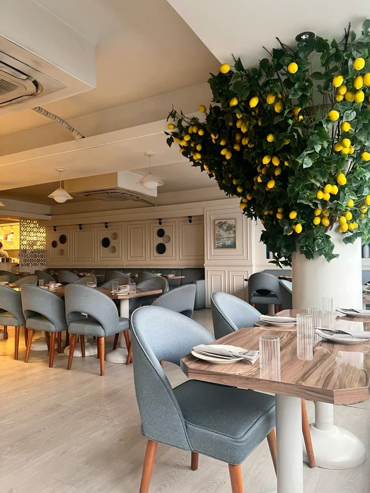 restaurant simple interior design