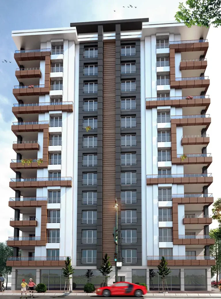 apartment exterior and interior design