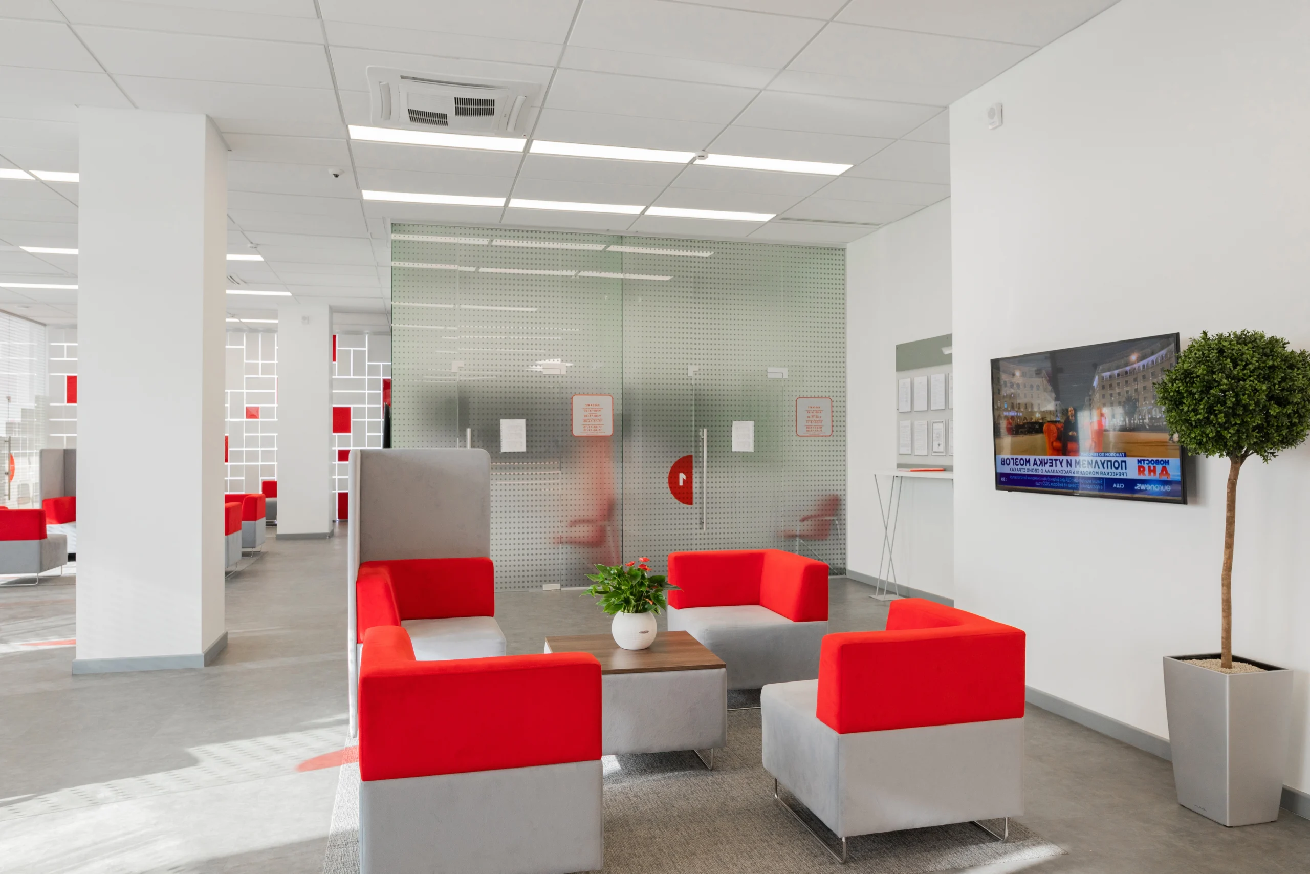 bank lobby interior design