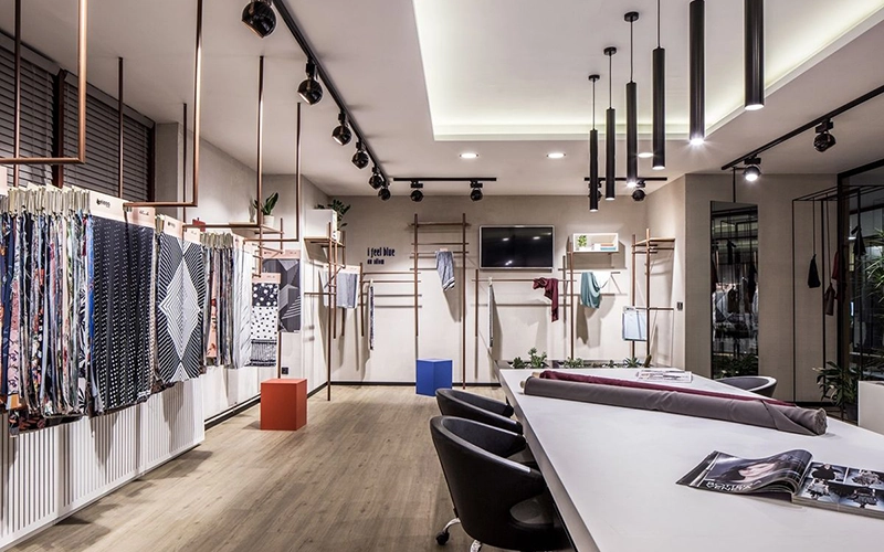 garments office interior design
