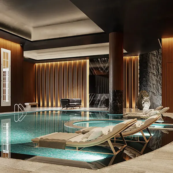 hotel indoor swimmimg pool interior design hotel indoor swimming pool design