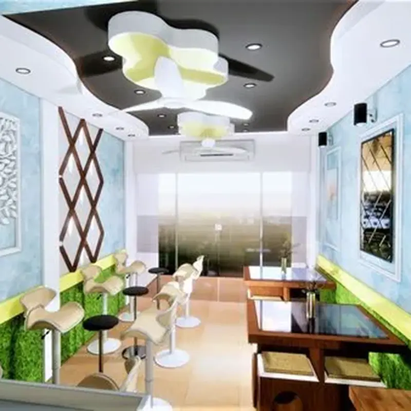juice bar interior with ceiling juice bar