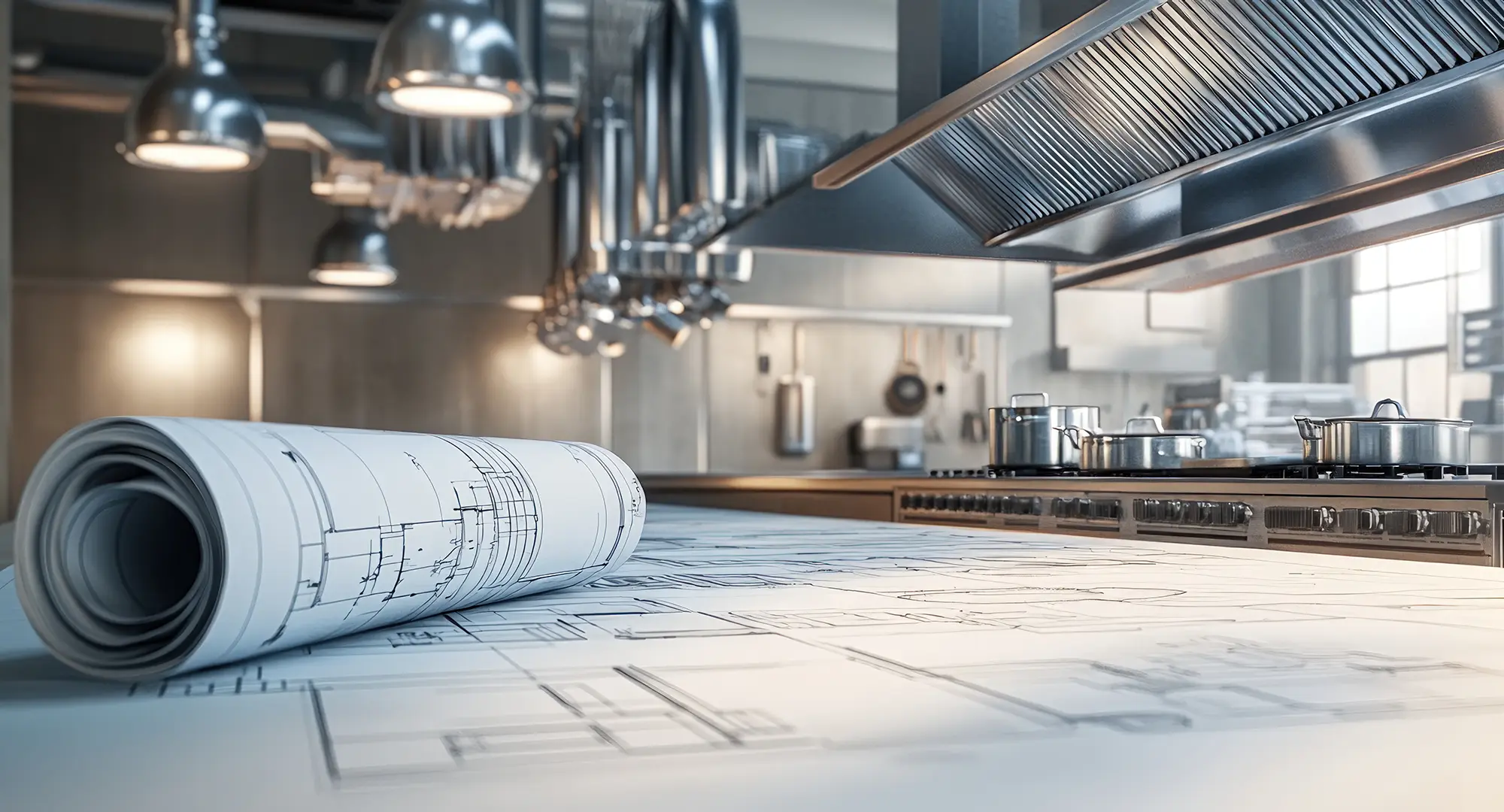 kitchen restaurant interior design