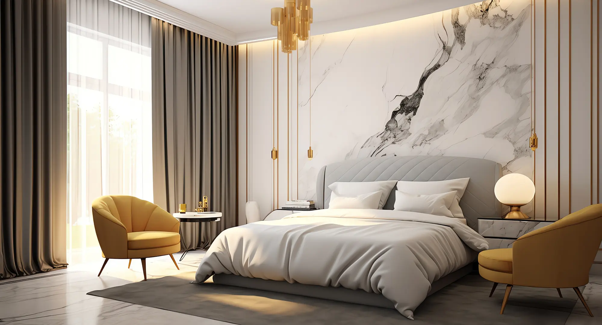 standard bedroomm interior design