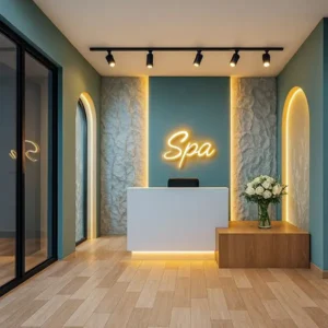 spa center interior design