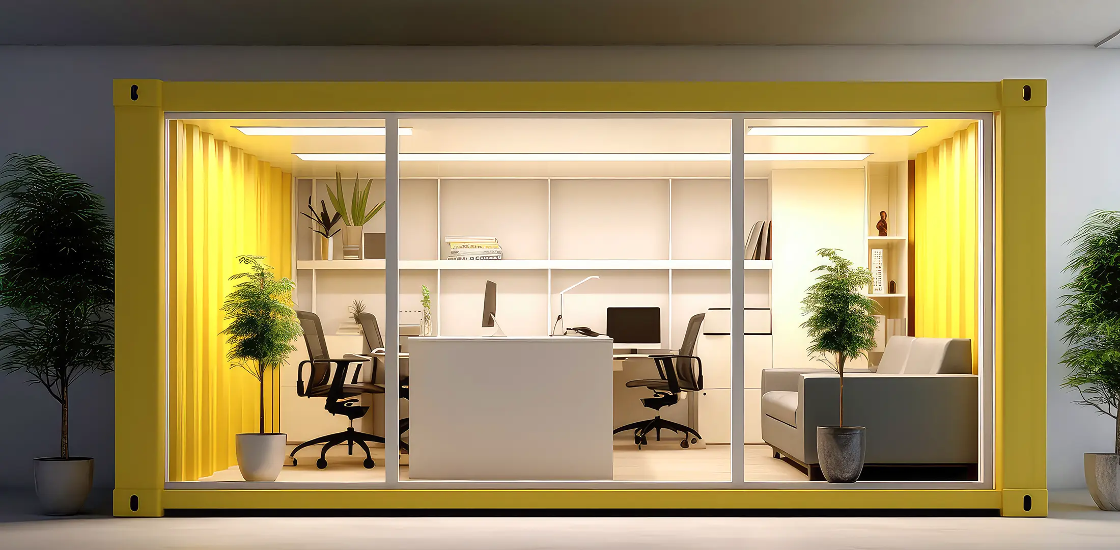 unique office room interior design
