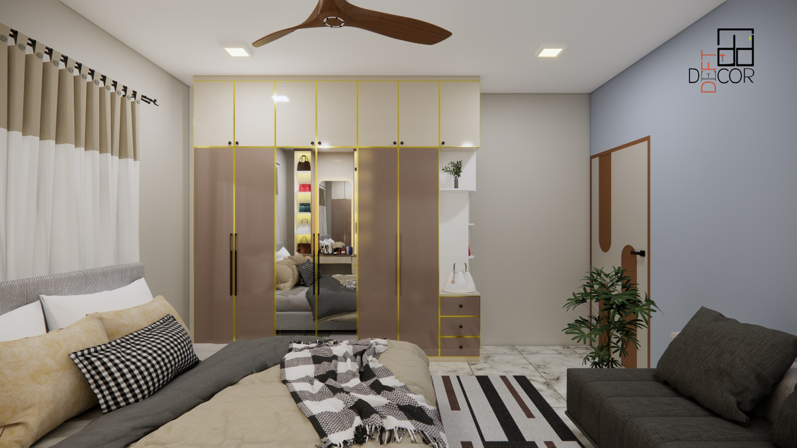dr arpita Bedroom Interior Design