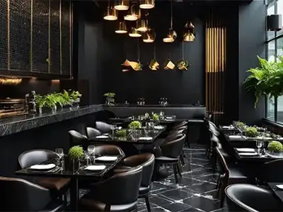 3d model restaurant