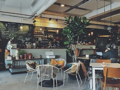 cafe and restaurant interior design