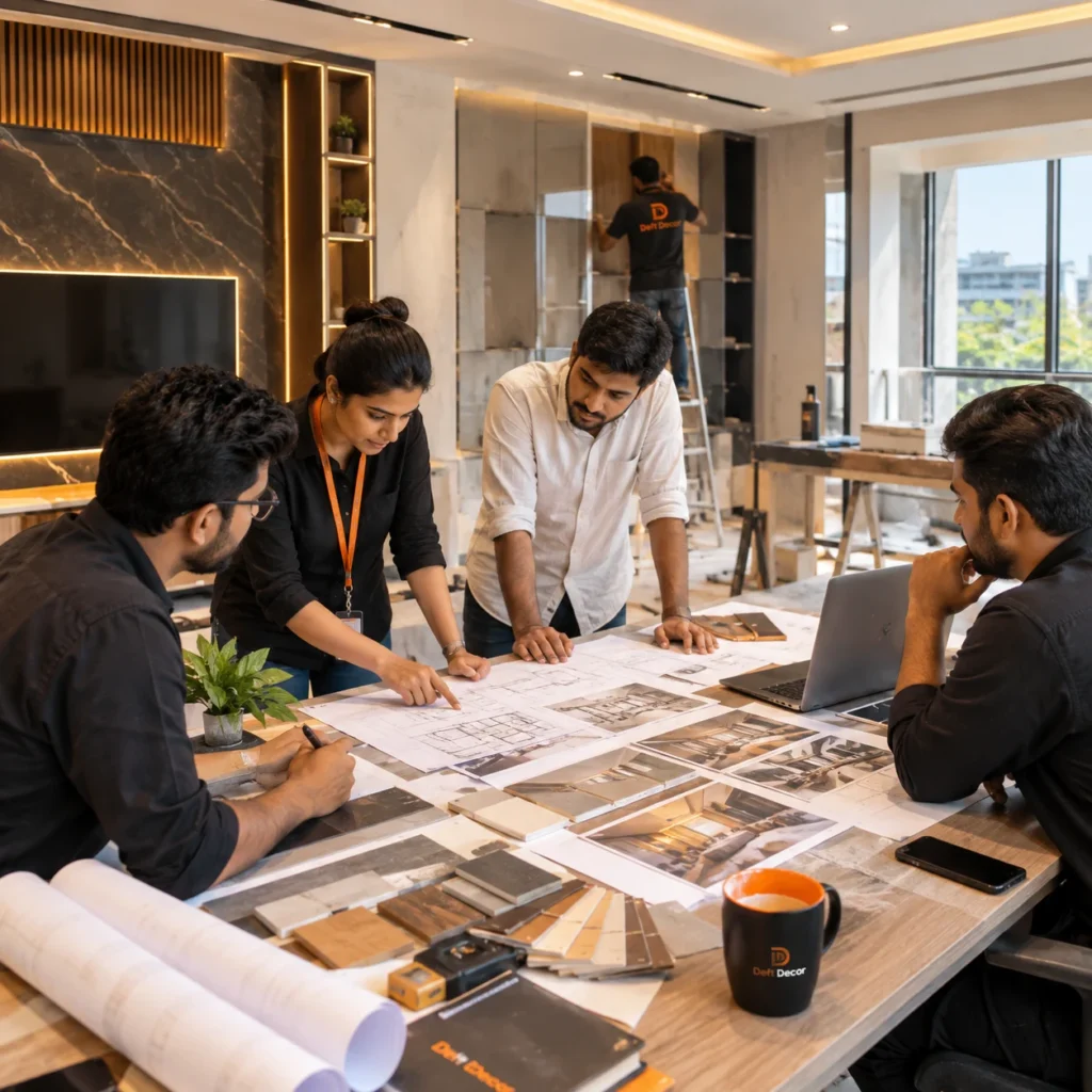 home interior live working