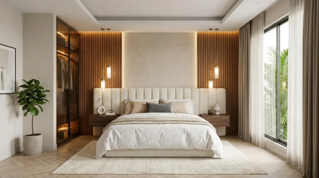 Modern bedroom interior design