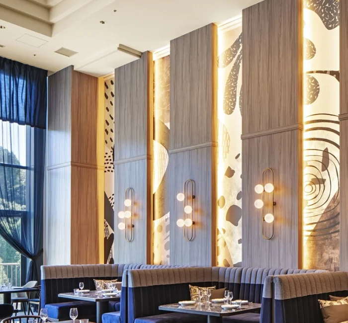 restaurant wall interior design